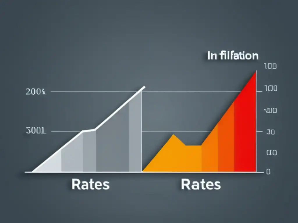 Dos gráficos detallados representan la inflación según la Escuela Austriaca y la Escuela de Chicago