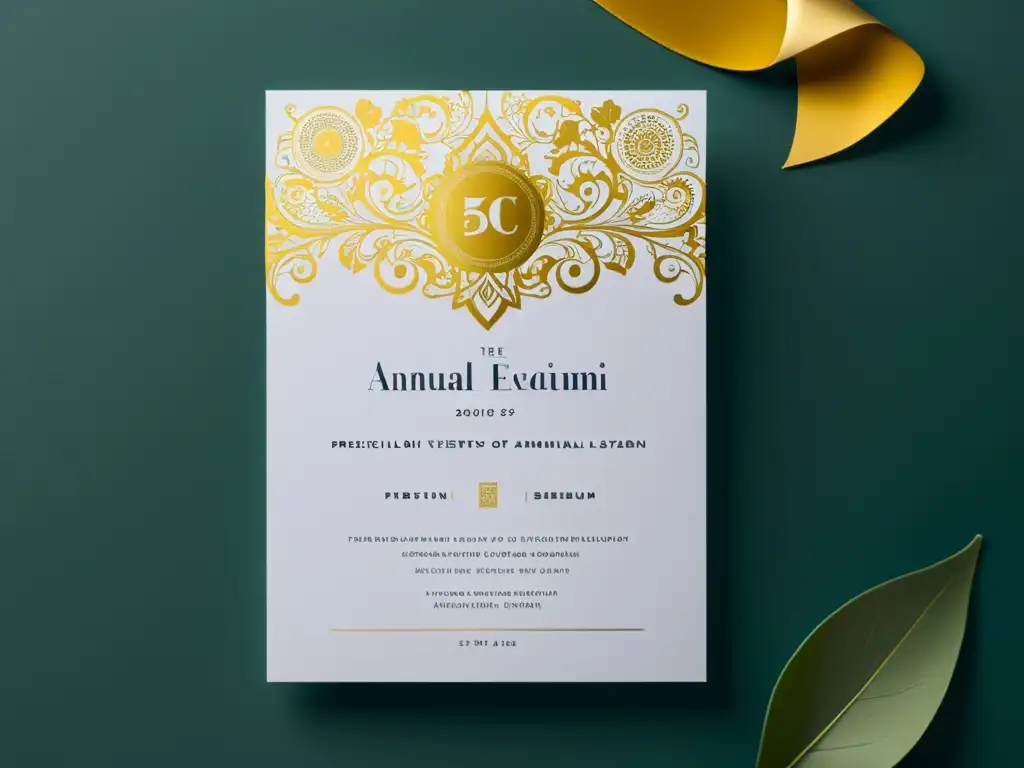 Invitación de eventos exclusivos de la Escuela Austriaca de Economía Invitación elegante para Eventos Premium en la Escuela Austriaca de Economía, con detalle y sofisticación